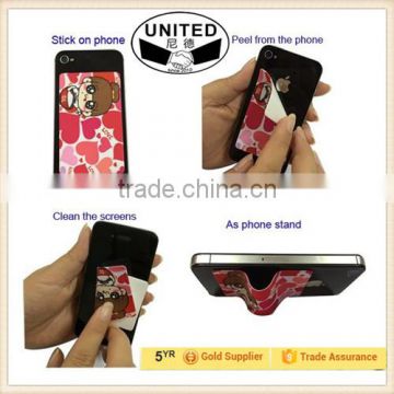 China manufturer cheap price 2 in 1 sickly phone stand screen cleaner