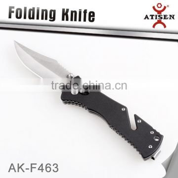 Hot Sale Hunting Folding Knife G10 Handle 3Cr13 Blade Tactical Camping Knives EDC Hand Tool