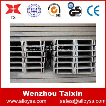 High Quality 300s stainless steel C channel bar profile