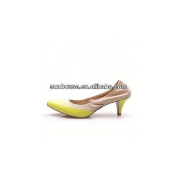Leather Sole Lady Low Heel Dress Shoes