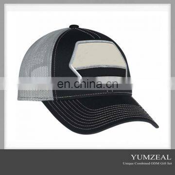 Distressed embroidery patch mesh baseball trucker cap wholesale