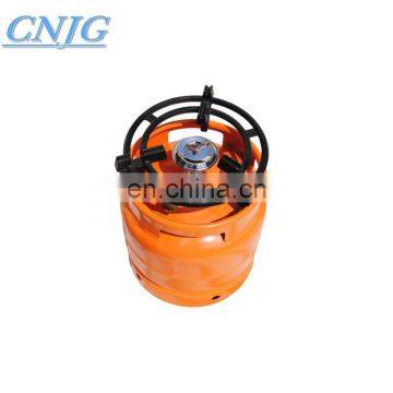 Factory Supply 6kg gas cylinder with gas grill