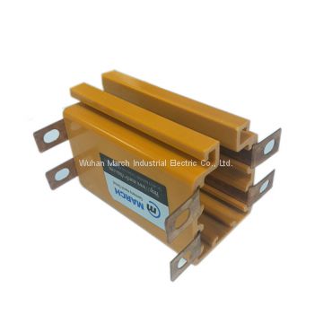40A 80A 100A Copper PVC enclosed conductor busbar with current collector