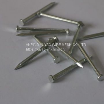 steel nails for concrete fluted shank concrete nails with hat