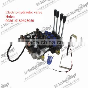 Z1294 China brand importing hydraulic control with electric and hydraulic control,electric-hydraulic control for tractor