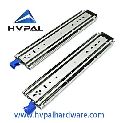 HVPAL hardware ball bearing heavy duty full extension drawer slides bottom mount
