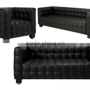 Replica high quality PU/Italian genuine leather Josef Hofmann style 1/2/3 seater sofa