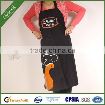 Black/custom China wholesale 2014 eco-friendly cooking apron,makeup artists apron