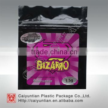 2013 Hot Sale bizarro herbal incense bags