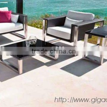 HPL outdoor table and chair
