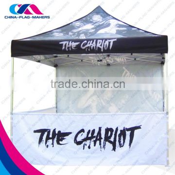 custom trade show display 3x3 easy up tent