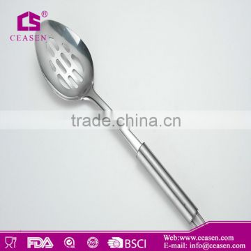 Frying Ladle Stainless Steel Slotted Ladle For Kitchen Tools
