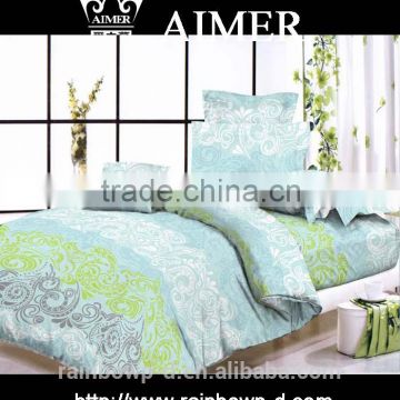 100%cotton printed bed sheet