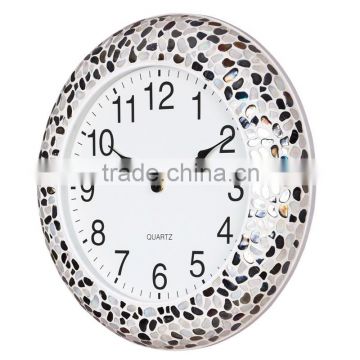 2016 Hot Sale Modern Design Luxury Mosaic Wall Clock Home Decoration