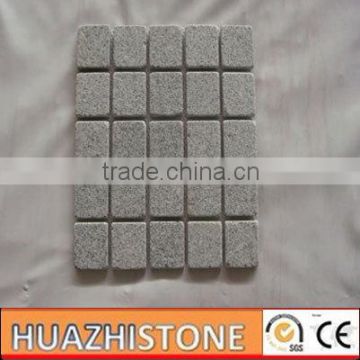 xiamen hot sale G603 flamed granite paving stone making machines