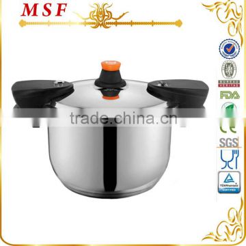 Multifunction Stainless steel rice cooker pot non electric pressure cooker with heat resistant bakelite handle MSF-3784