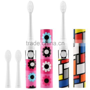 Sonic Electric Toothbrush Waterproof Whitening Prevent Tooth Decay Removes Plaque with 2 Extra Replacement Brush Heads SV030693