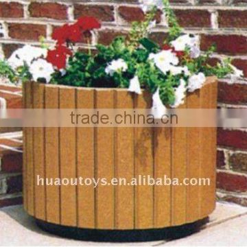 Outdoor free stand wooden flowerpot / garden pots / flower Garden wooden plant planters pots                        
                                                Quality Choice