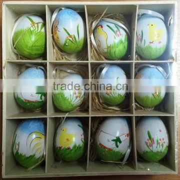 Plastic Easter duck egg for Easter decoration