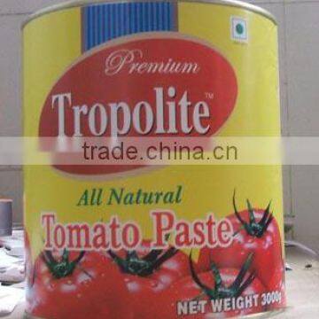 22-24% and 28-30% brix canned tomato paste with good quality