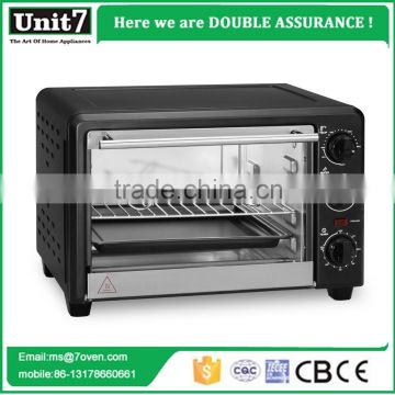 High Quality 18L TOASTER OVEN BLACK ELECTRIC OVEN