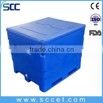 Rotomolded Plastic Insulated Fish Container