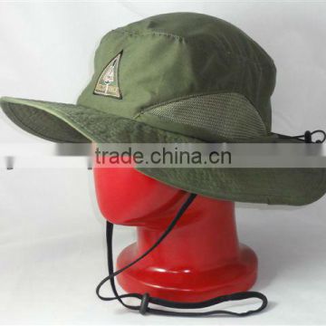 100% cotton cheap bucket hat waterproof fishing folded bucket cap