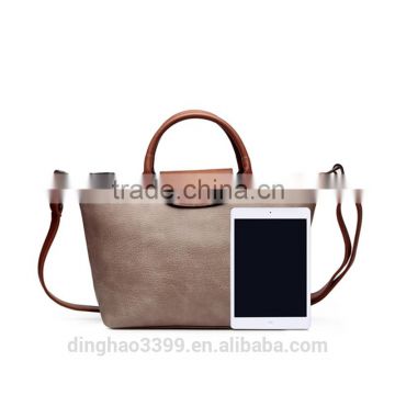 2016 European style handbag nice lady picture handbag fashion leather handbag