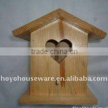 wooden feeder for bird