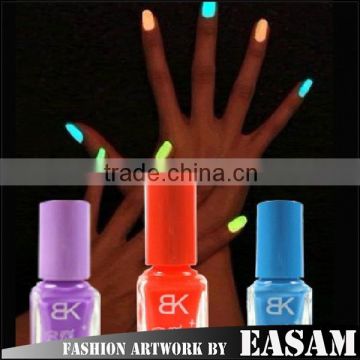 BK Luminous nail polish,Luminous nail lacquer,Luminous nail varnish