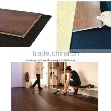 Laminate/hardwood flooring underlayment sound proof and fire proof