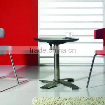 Modern living room furniture centre glass table