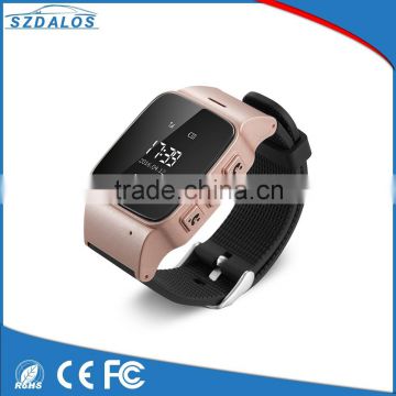 GPS+ base station +WIFI three-mode positioning sos gps gsm watch for elderly people