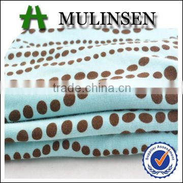 Mulinsen printed knitted 40s ring spun shirting fabric manufacturer