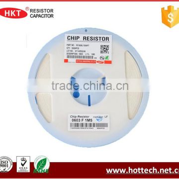 Chip Resistor 0603 5% 1%, Thick film chip Resistor 10K