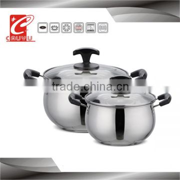 Different size of stainless steel cooking pot soup pot