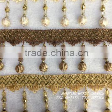 wholesale curtain tassel fringes for home textile accessory
