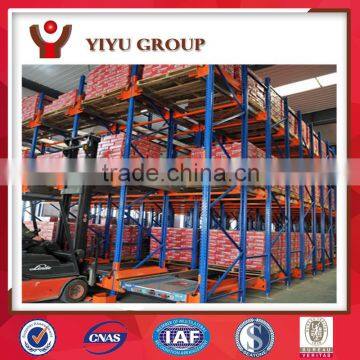 Warehouse Storage Logistics Equipment High Density Drive in Rack Steel Pallet Racking Professional Factory
