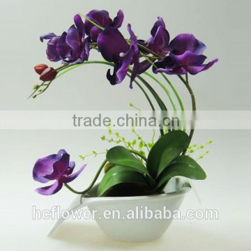real look artificial orchid for wedding decoration