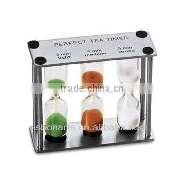 3 in 1 Colorful sand timer