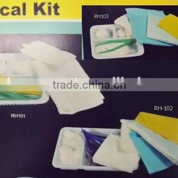 CE Approval Sterile Disposable Surgical Medical Tray Kit