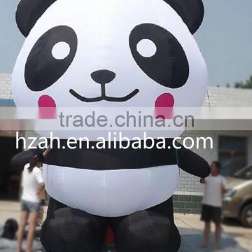 Giant Inflatable Cartoon Panda for Outdoor Advertising Decoration