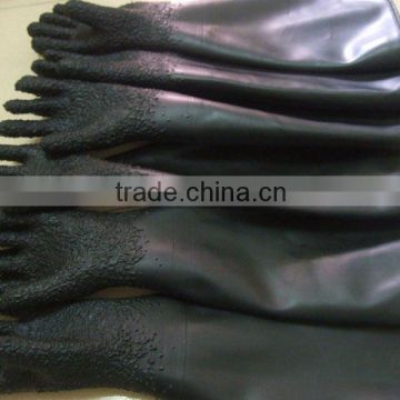 Sand blasting protect gloves for Sandblast cabinet