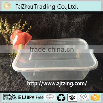 Manufacturer support useful plastic food container/disposable food box/food packaging tray