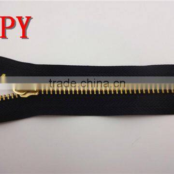 5# brass metal zippers