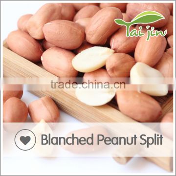 Packing blanched peanut split