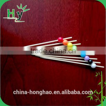 Hot Selling colorful Beaded Bamboo Sticks