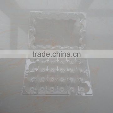 2015 China New 24 quail eggs transparent plastic egg tray