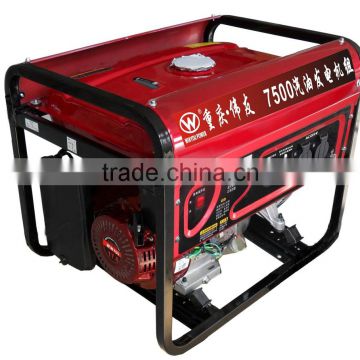 China WINYOU 7kw manual electric star gasoline generator wy8500