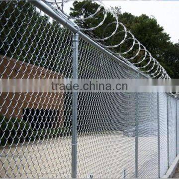 protective galvanized chain link fence,chain link fencing